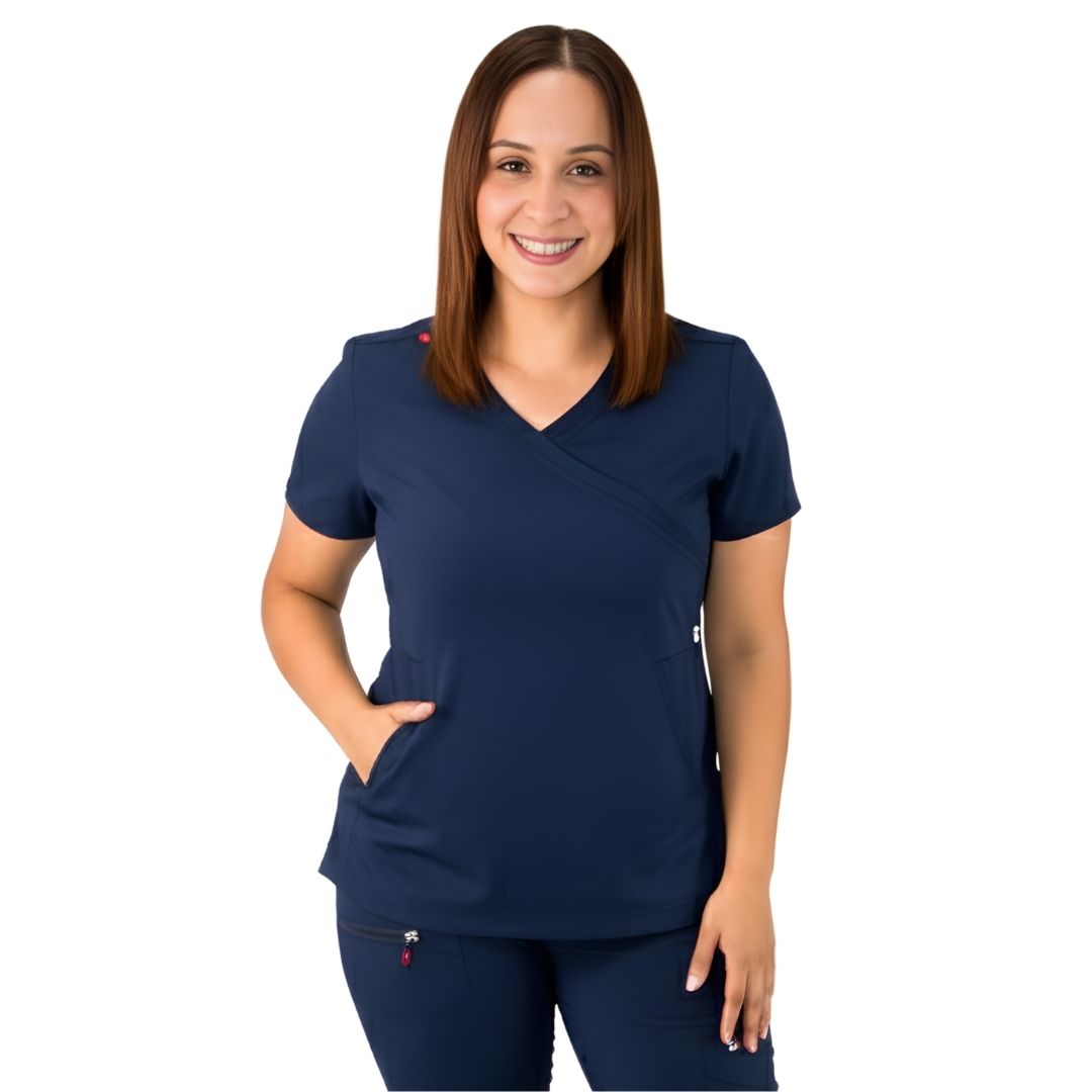 Philosophy Scrub Top - Color Azul Marino