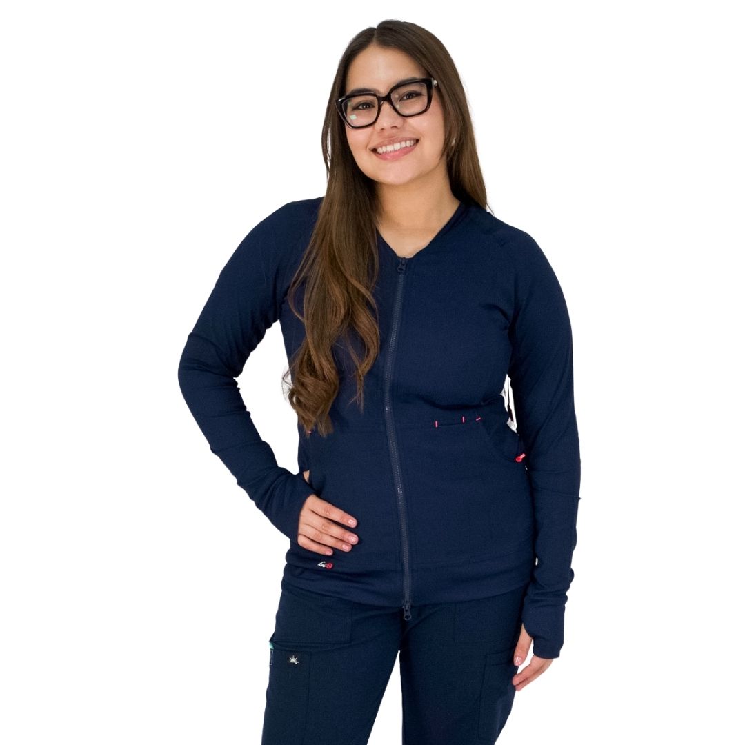 KOI Lite Dama - Clarity Scrub Jacket - Color Celeste