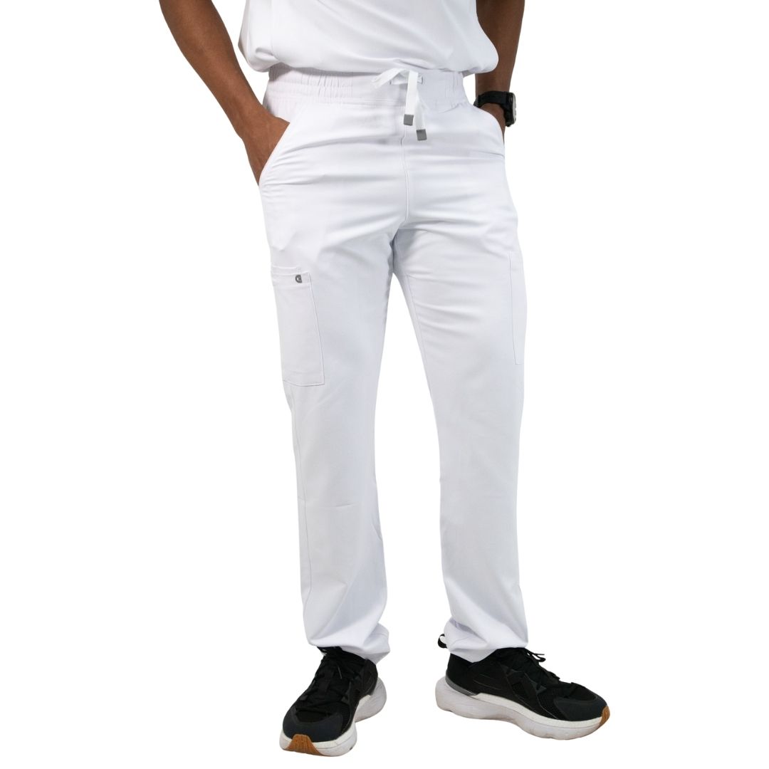 Neuro Cargo Pant - Color Blanco